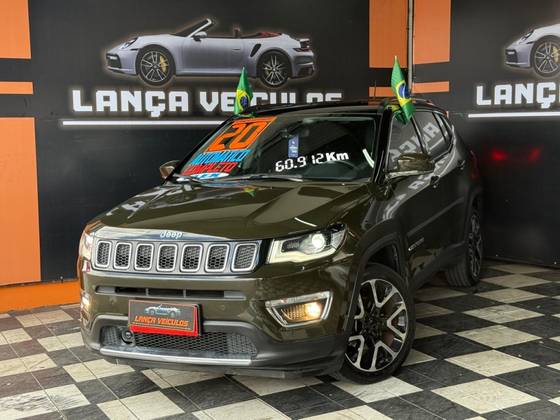 JEEP COMPASS 2.0 16V FLEX LIMITED AUTOMÁTICO JEEP COMPASS 2.0 16V FLEX LIMITED AUTOMÁTICO